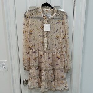 The Shirt by Rochelle Behrens Floral Tiered Dress